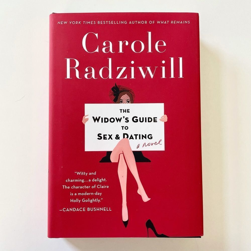 BOOK, The Widow’s Guide to Sex & Dating, a novel, 302 pages, Fiction, NOS